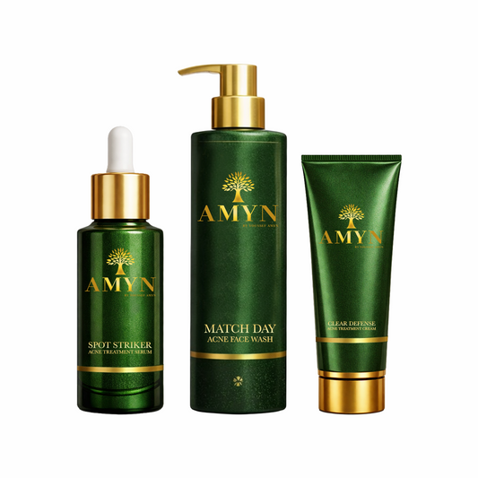 FINAL WHISTLE™: ACNE ERASER SYSTEM

3-Step Professional Acne Reset Kit by AMYN